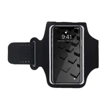 Легкая спортивная сумка для бега, эластичная Водонепроницаемая дышащая сумка для мобильного телефона из ПВХ, сумка-переноска для женщин и мужчин на открытом воздухе