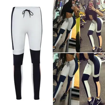 

2019 Women Ladies Fitness Leggings Running Gym Sports Skinny High Waist Jogging Pants Trousers