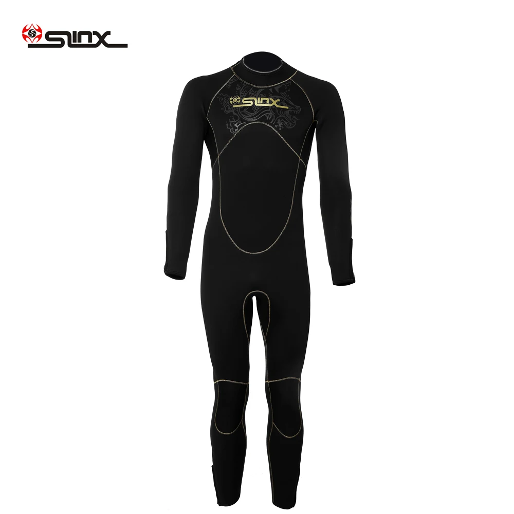 

SLINX 5mm Male Multifunctional Wetsuit Long Sleeves Super Warm Surfing Diving Wetsuit For Snorkeling Surfing Swimming