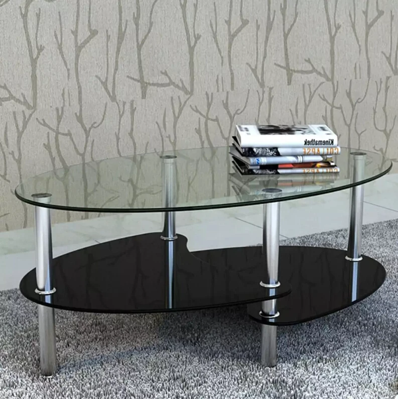 vidaXL Exclusive Design Coffee Table for Home Office Black 240509