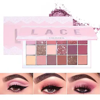 

XY Fancy 18 Colors Pearl Matte Diamond Eye Shadow Shiny Powder Delicate Waterproof Not Blooming Eye Shadow Palette