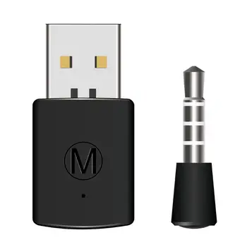 

3.5mm Bluetooth 4.0 EDR USB Wireless Bluetooth Dongle USB Adapter Stable Performance Bluetooth Headsets Use For PS4