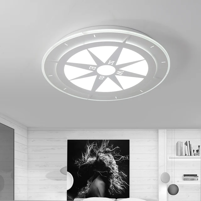 Best Price Bedroom LED Compass ceiling lighting ceiling lamps for the living room chandeliers Ceiling for the Study room Children room