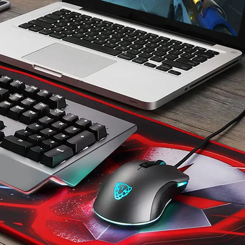 Motospeed V70 RGB Gaming Mouse 12000 DPI Computer Mouse Gamer Wired Optical for PUBG PK V30 V40