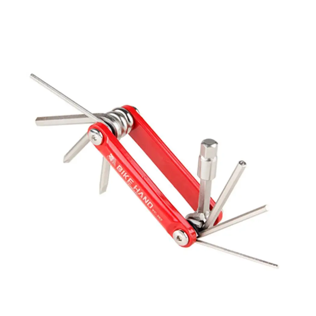 Best Portable 9 in 1 Mountain Bicycle Cycling Multifunctional Multi Repair Tool Cycling Multifunctional Kit