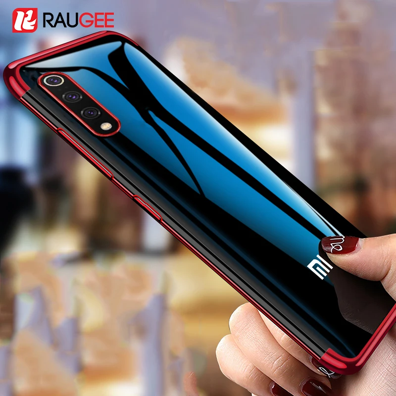 Прозрачный чехол Raugee для Xiaomi Mi 9 M9 SE прозрачный Ультратонкий силиконовый телефона