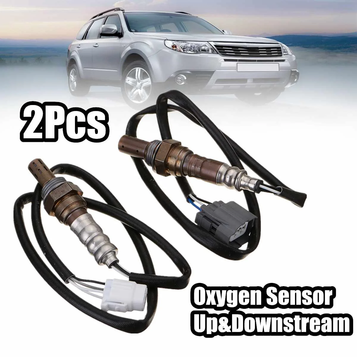 2Pcs 68cm Ratio Oxygen Sensor Up Downstream for 2003 2004 Subaru Forester 2.5L Automobiles Motorcycles Parts 2Pcs 68cm Ratio Oxygen Sensor Up Downstream for 2003 2004 Subaru Forester 2.5L Automobiles Motorcycles Parts