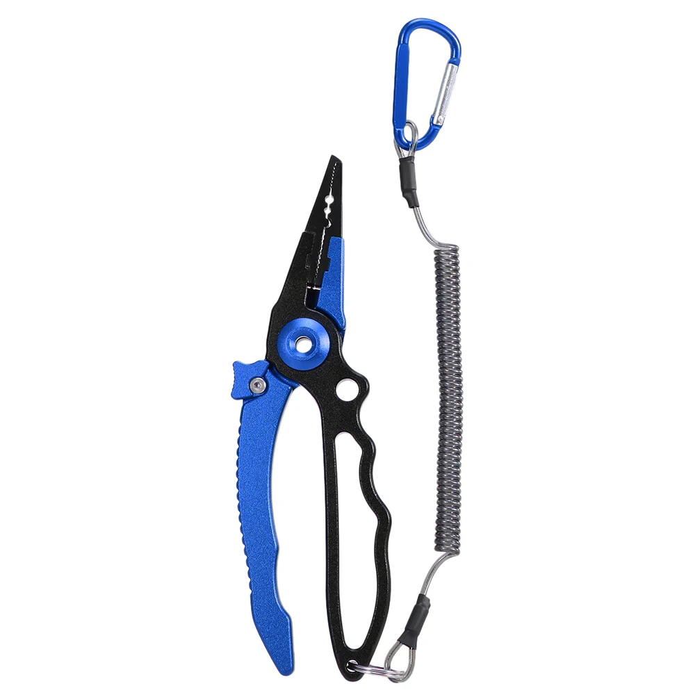 

Multifunctional Fishing Plier Portable Aluminum Alloy Fishing Clamp Grabber Controller Fishing Line Cutter Hook Remover