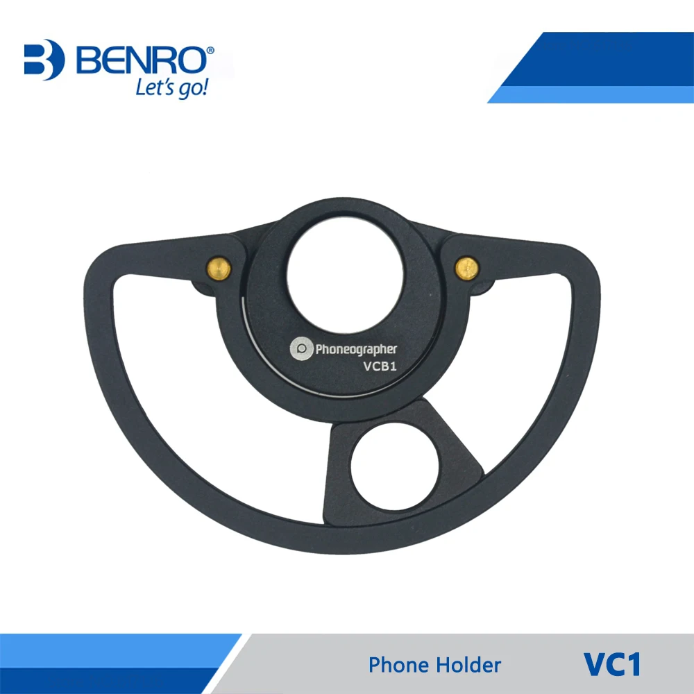 

Benro VC1 Phone Holder SmartPhone Adapter For Phone Lens Mobile Phone Holder Lightweight Bracket For iPhone Huawei Xiaomi Sumsan