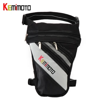 

KEMiMOTO Leg Bag for Motorcycle Waterproof Riding Hip Waist Bag Belt Pack Drop Oblique Pocket Bike Cycling Motorcycle Bag