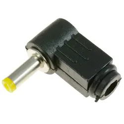 DC In-Line Plug гнездовой разъем с патроном Male/Female, Угловой Штекер 1,7x4,0 мм Количество: 5