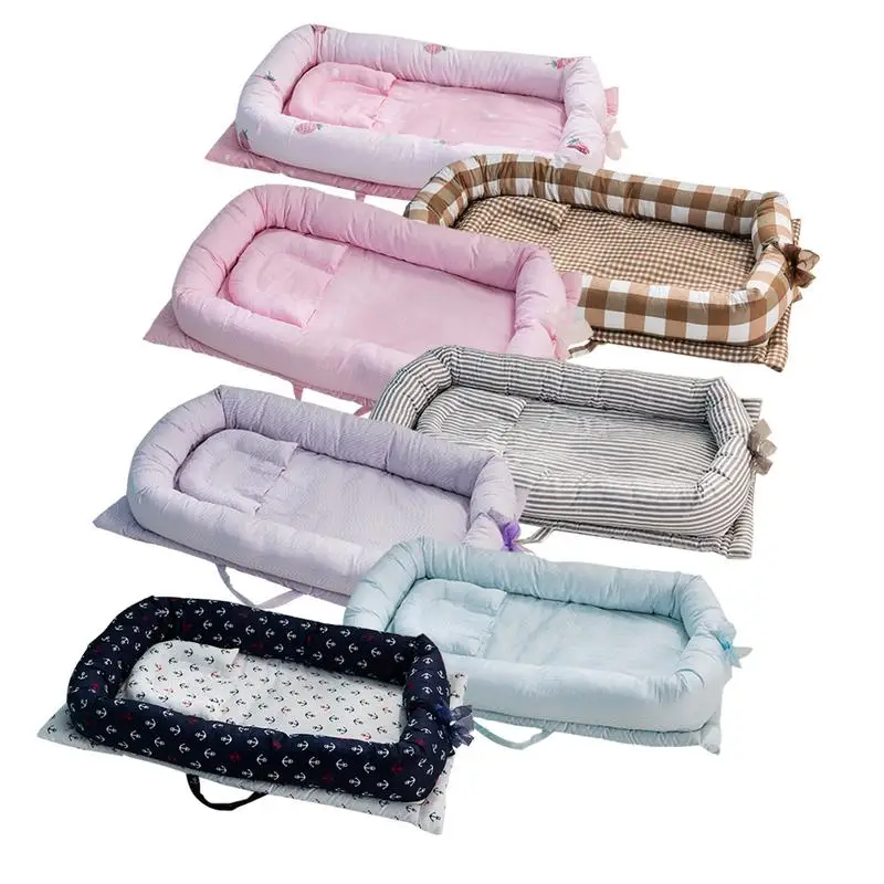 

Infant Crib Bed - Baby Soft Bed In Bed - Baby Cot Portable Crib Washable Travel Folding Crib Baby Care Crib