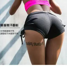 Новое поступление женские спортивные шорты для женщин шорты для йоги лифтинг бёдер кружево до Бег Спортивные Фитнес Одежда Бег