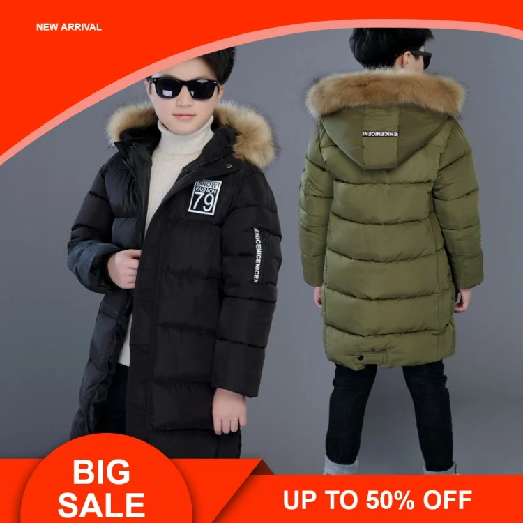

Girls Spring Autumn Winter Coat Cotton Padded Hooded Kids Winter jacket for girls clothes Children clothing Parkas girl