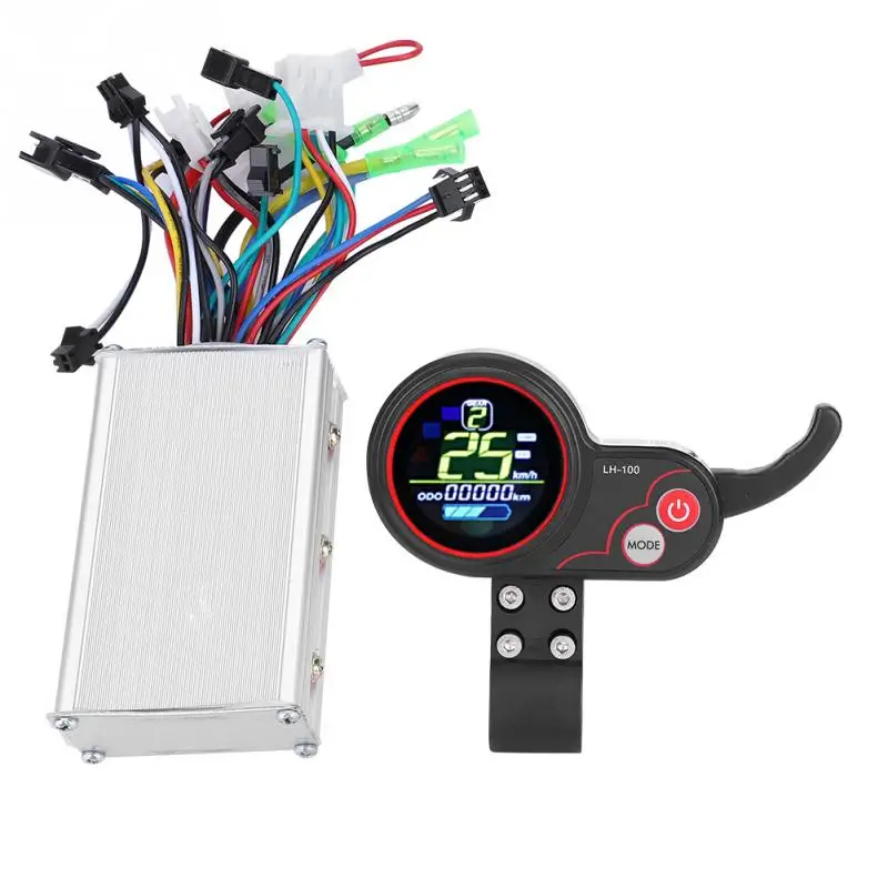 Sale 24V 36V 48V 60V Electric Bicycle Bike Scooter Controller LCD Display Control Panel with Shift Switch E-bike Accessories 3