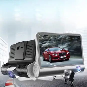 

Adeeing Car DVR Camera Video Recorder Rear View Auto Registrator with Dual 1080p Cameras Dash Cam Car DVR Camera Recorder r30