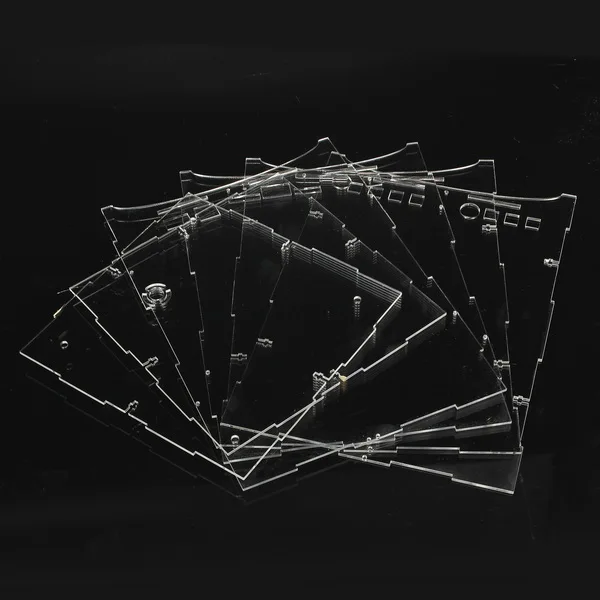 DIY 8x8x8 512 светодиодный 3D светильник Cube Комплект Акриловые чехол музыкальный