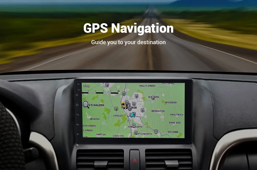 2din Android gps навигация автомобильный Радио MP5 плеер для VW Toyota универсальный USB Аудио