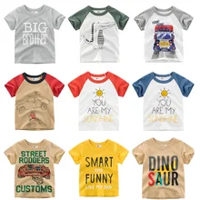 New Cartoon Print Baby Boys Dinosaur T Shirt For Summer Infant Kids Boys Girls Car T-Shirts Clothes Cotton Toddler Letter Tops цена New Cartoon Print Baby Boys Dinosaur T Shirt For Summer Infant Kids Boys Girls Car T-Shirts Clothes Cotton Toddler Letter Tops цены онлайн