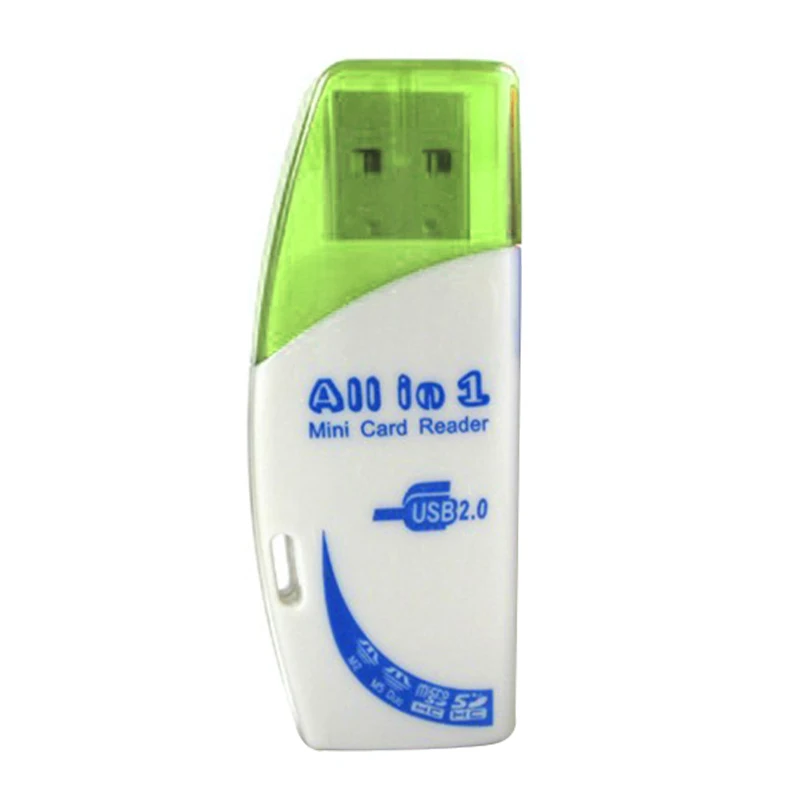 Оптовая продажа 1 шт 4 в USB кардридер многофункциональный SD TF MS M2 ридер с формой