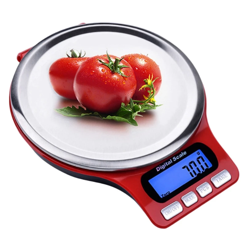 Digital Kitchen Scale 3Kg Stainless Steel Electric Kitchen Scale High