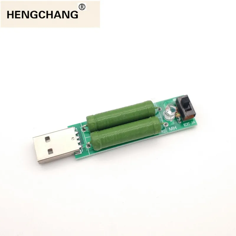 Мощность Bank старения модуль 2A 1A с переключателем мини USB сопротивления нагрузки