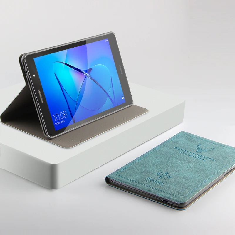 Чехол для Huawei MediaPad T3 8 0 защитный чехол из искусственной кожи с подставкой Honor Play Pad