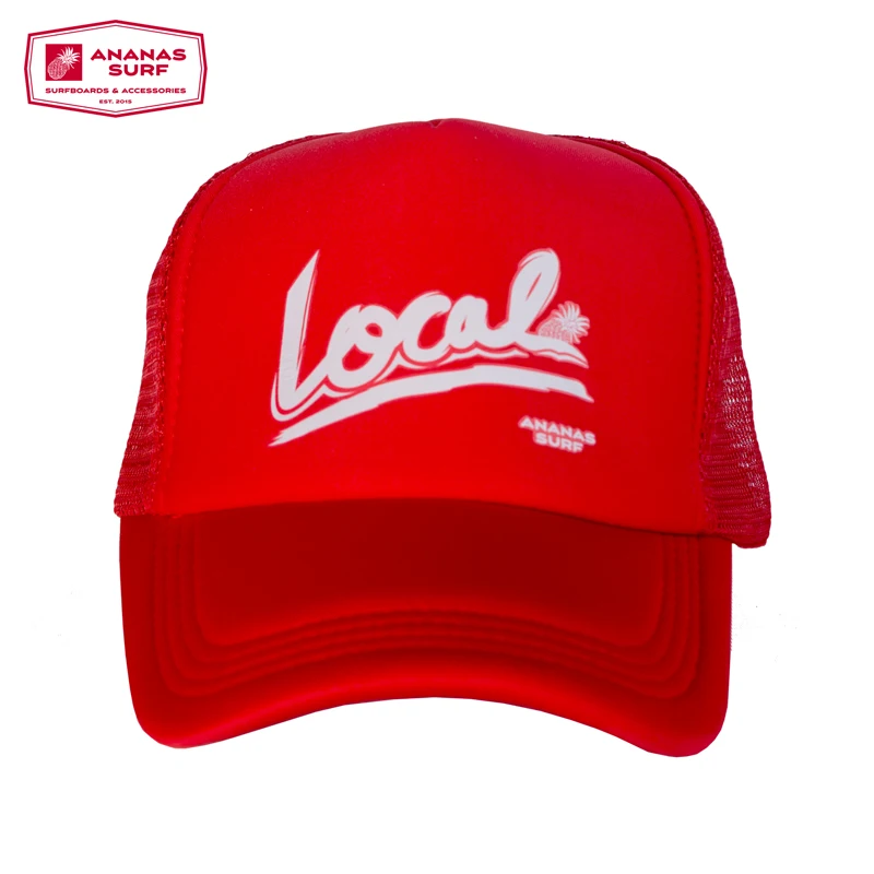 Ананас для серфинга пляжные Кепки Snapback с сетки молочной пены краев кайт серфинг