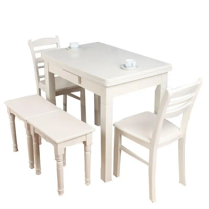 Dinning Set Tafel Eettafel Piknik Masa Sandalye Meja Makan Redonda Sala Kitchen Wood Comedor Mesa De Jantar Bureau Dining Table