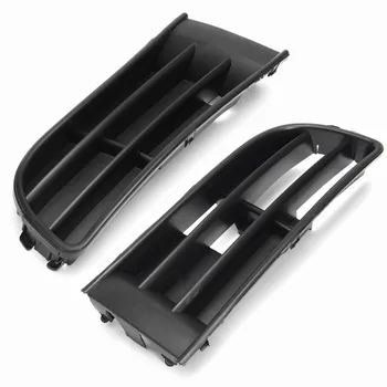 

Fit For VW For Polo 9N 2002-2005 Left/Right Set Car Lower Front Bumper Fog Light Lamp Grill Cover Trim Vent