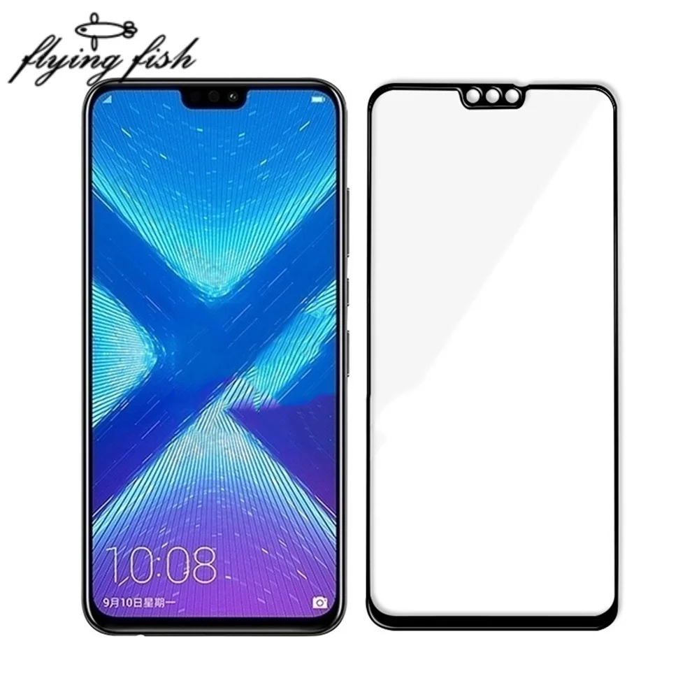 Honor8X закаленное стекло на huawei Honor 8X8 X полное покрытие экрана Защитная пленка