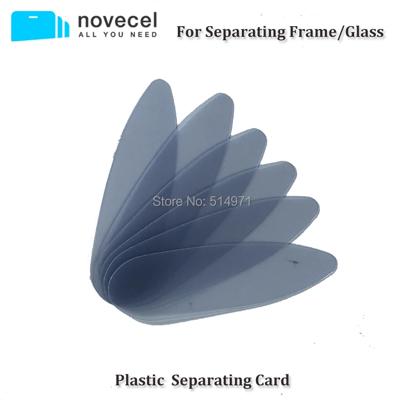 Novecel 100 шт. пластиковая разделительная карта для разделительной рамы стеклянная для Samsung Galaxy S6 edge S7 ege