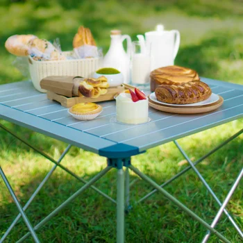 

Portable Outdoor Tools Compact Camping Collapsible Table Foldable Folding Table Desk Camping Outdoor Picnic For Hiking Travel