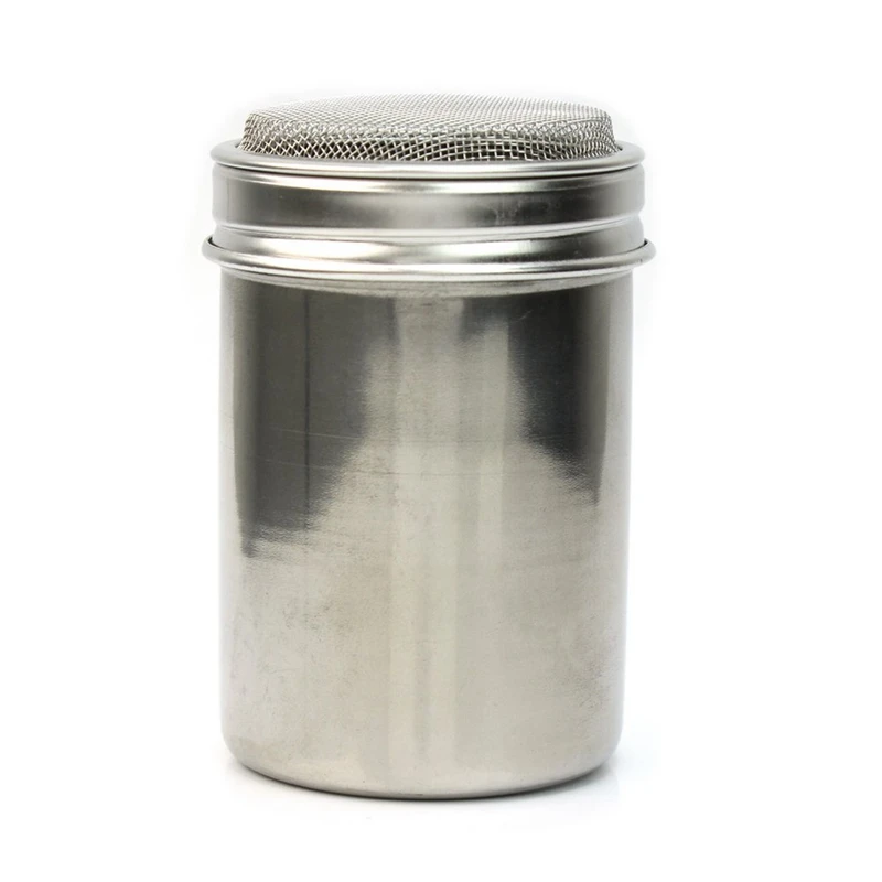 Серебряная сетка из нержавеющей стали, тип трубки для пыли, солонка, баночка для специй