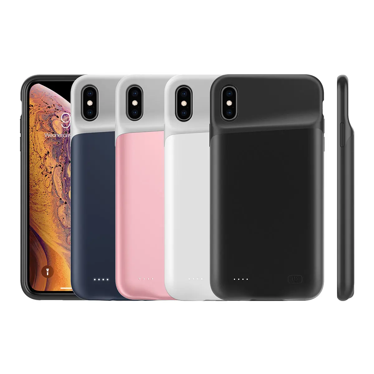 

4000mAh For iPhone X Xs Battery Charger Case with Audio External Backup Charging Power Bank Protective Shell Fundas Bateria