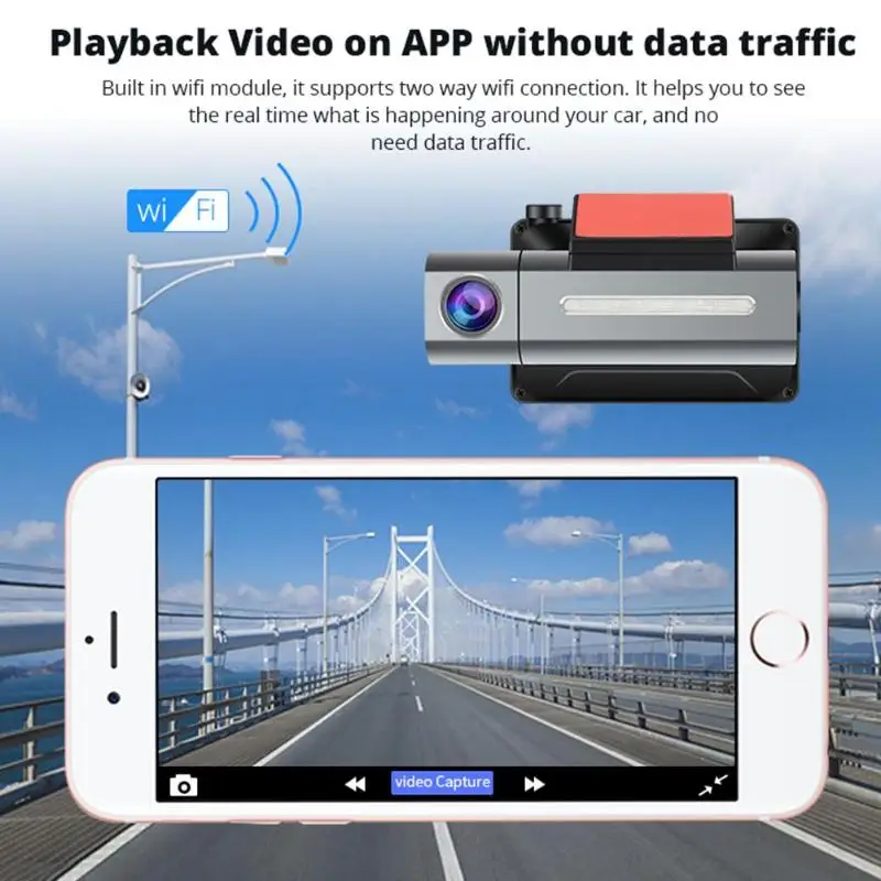  Phisung K9 3g WiFi Android 5.0 Auto DVR Kamera 30 
