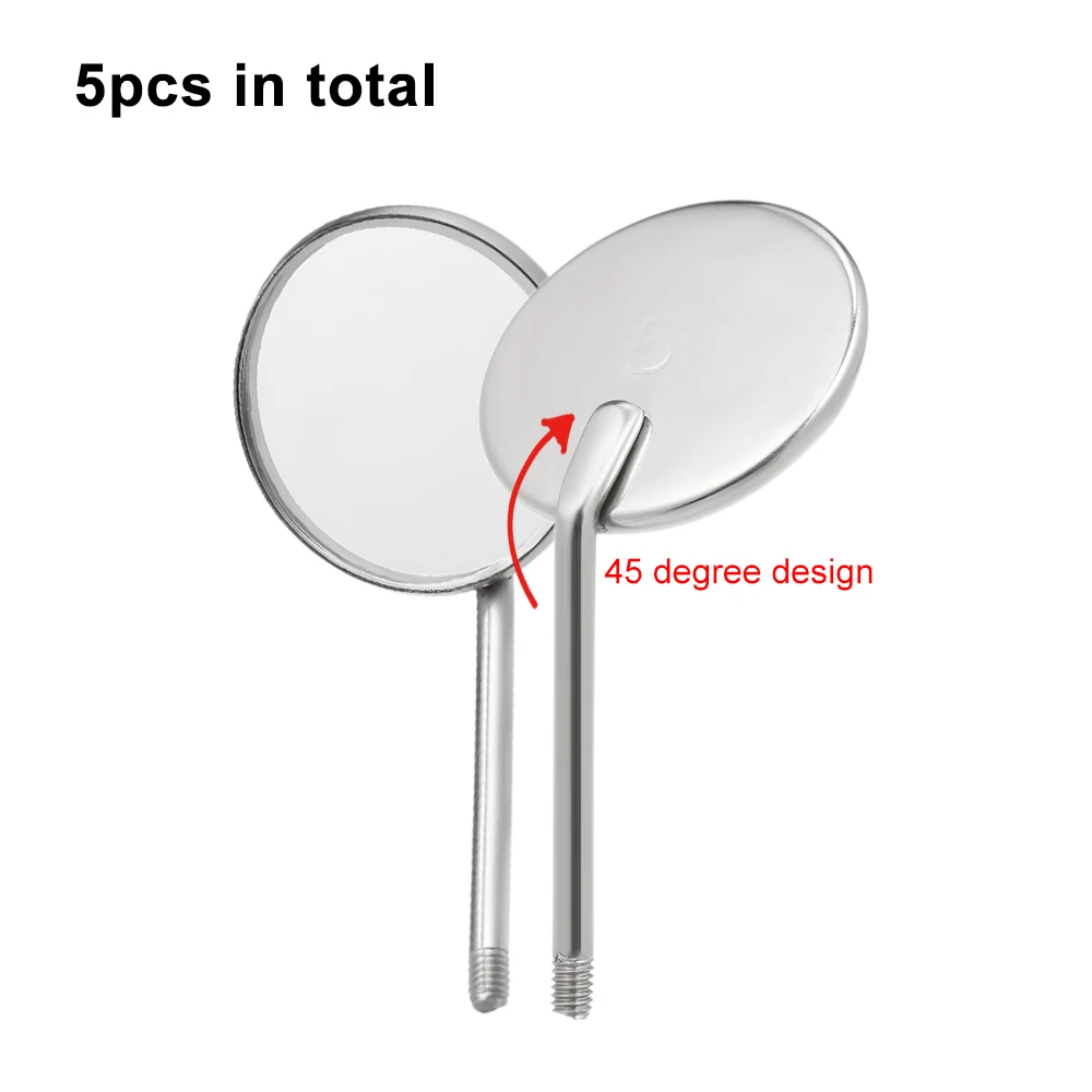 5 шт. стоматологическое зеркало простой уход за полостью рта 22 мм хирургические инструменты заменить инструменты для инструменты стоматолога аксессуары для отбеливания
