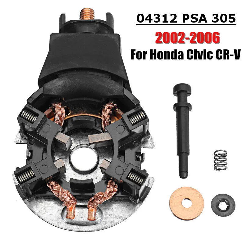 Starter Repair Kit Brush Holder Brushes For Honda for ACCORD 2.4L W/ AT
