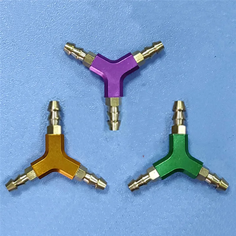 

Y Type 2.3 Metal 3-Channel 3-way Water Hose Connector For RC Models