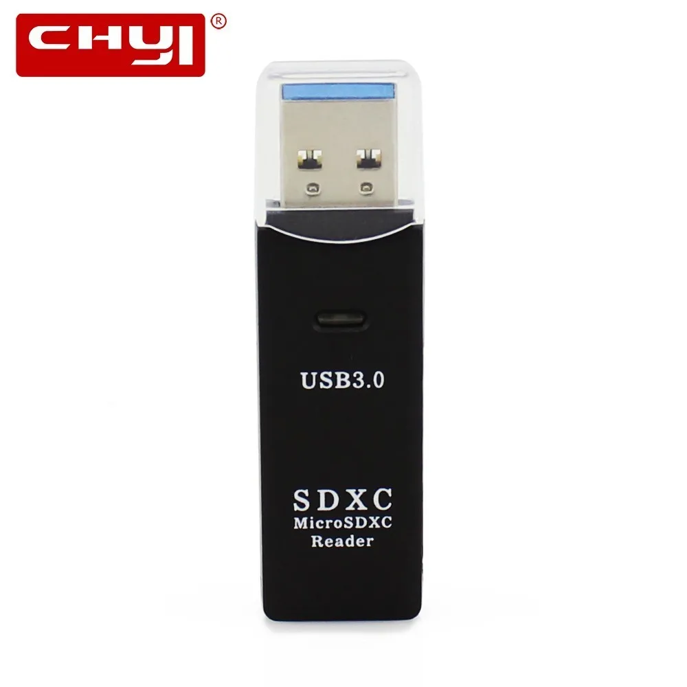 CHYI Портативный Usb3.0 Card Reader для TF/SD 2 в 1 Micro SD кардридер мини устройство для чтения карт памяти Высокое Скорость Combo Usb 3,0 PC Аксессуары