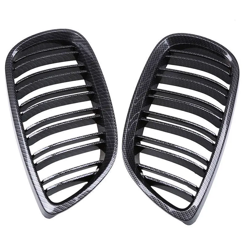 

For BMW 3-Series E92 E93 M3 Coupe Carbon Fiber Front Kidney Sport Grilles Grill