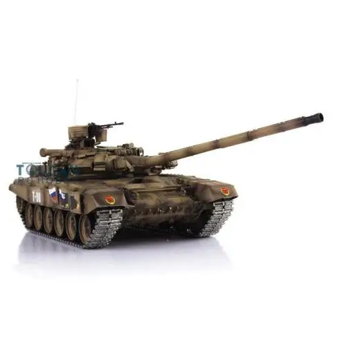 

Henglong 1/16 Scale Yellow Russia T90 RTR RC Tank 3938 Metal Tracks W/ Red Eyes TH00165