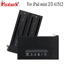 Mcdark для iPad mini 2/3 A1512 A1489 A1490 A1491 A1599 сменная батарея 6471 мАч батарея для iPad mini 2/3 Аккумуляторы для ноутбуков