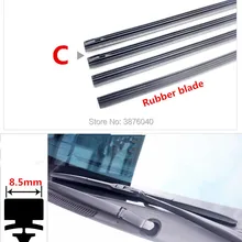 Автомобиля лобового стекла автомобиля щекта стеклоочистителя(пополняются) для MAZDA 2 3 Спорт 5 6 CX-5 CX-7 CX-9 MPV Субару Outback MX-5 Miata Verisa автомобильные протирочные пластины