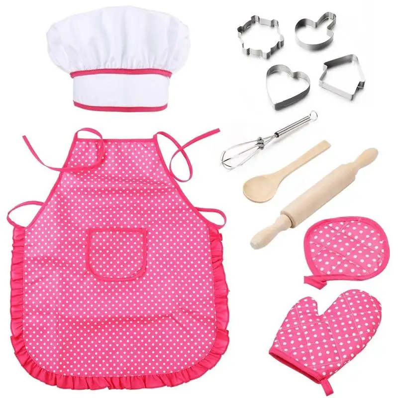 11Pcs/Set Kitchen Toy Children Cooking Utensils Kitchen Supplies Set