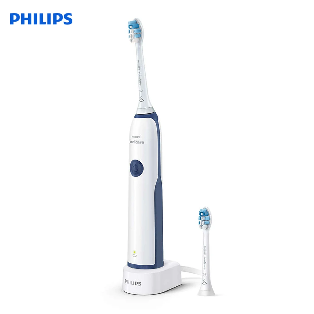 

Philips Electric Toothbrush Sonicare HX3226 Sonic Vibration Tooth Brush Rechargeable with Timer Function Clean Teeth Stain