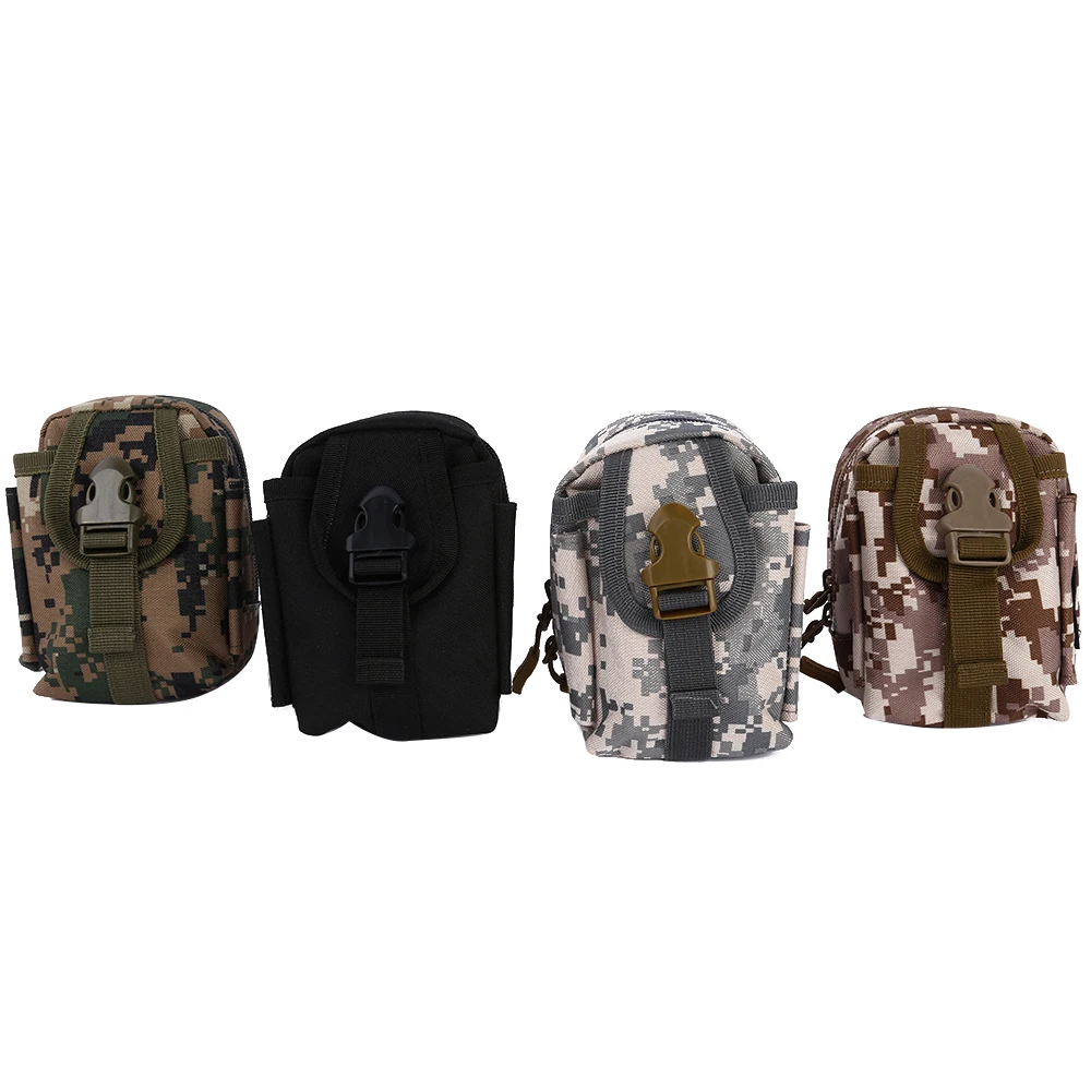 

4.5 Inch Nylon Mobile Phone Bag Military Outdoor Equipment Waterproof Anti-Scratch Hiking Climbing Running Traveling Outdoor Bag