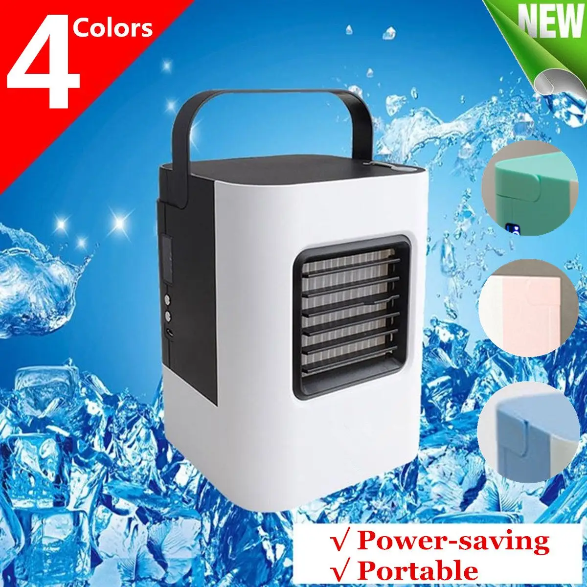 

Plus+ IDI Mini USB Portable Household Cooling Fans Personal Air Conditioner Miniature Cooling Machine Air Conditioning Fans