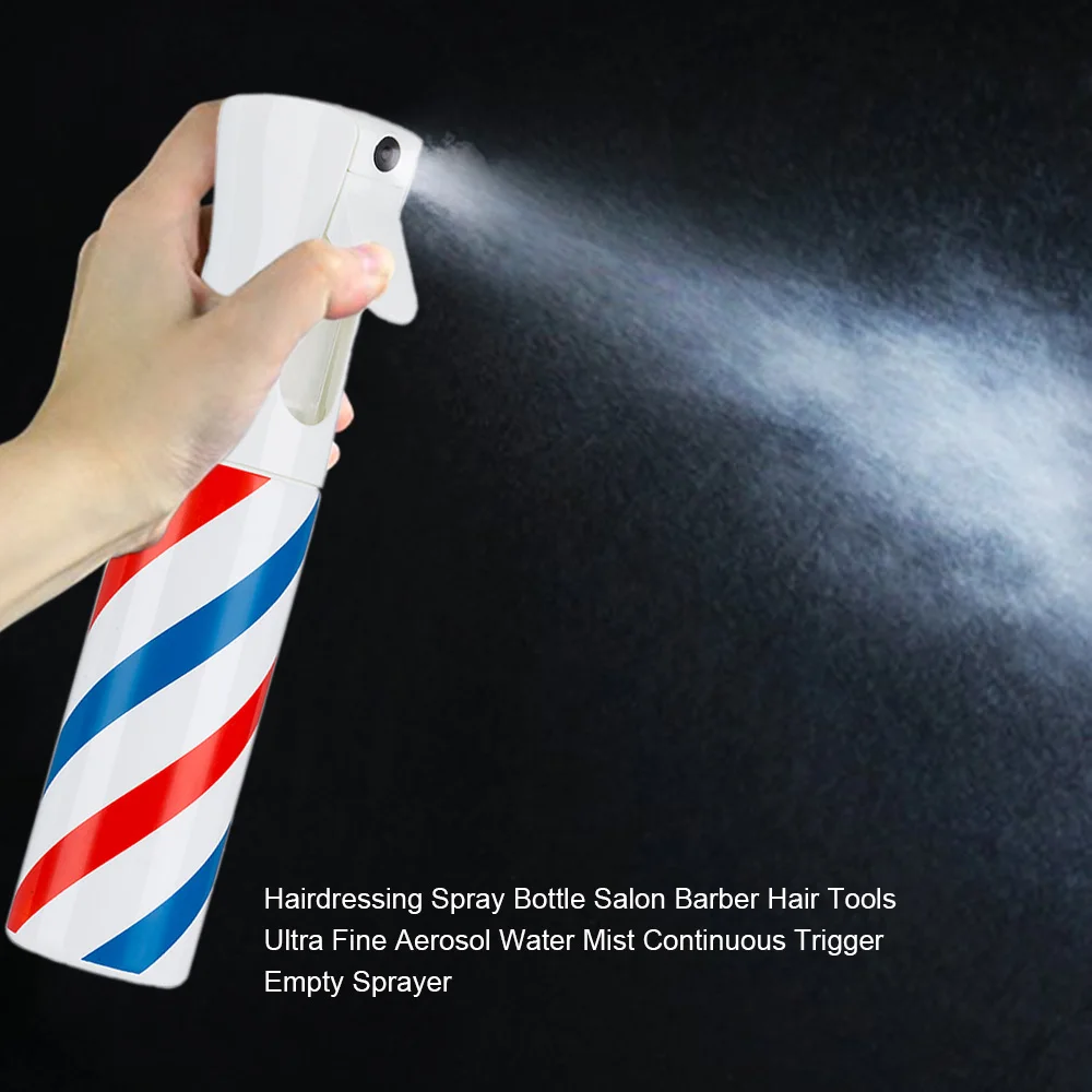 300ML Salon Water Spray Refillable Bottle Hair Beauty Hairdressing Fine