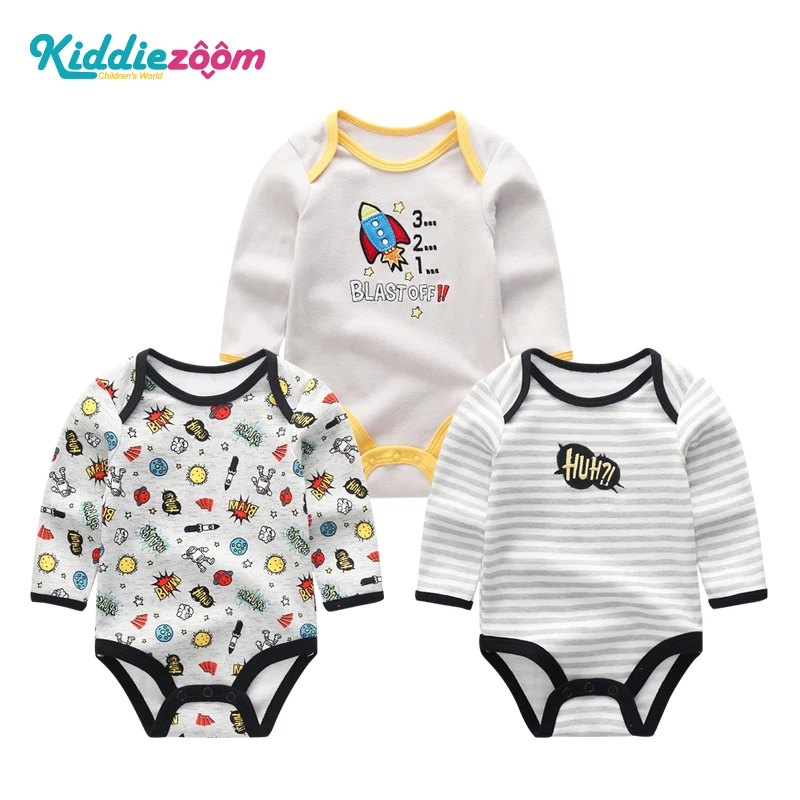 

2019 3PCS/Lot Newborn Unicorn Girls Baby Sets BabyWear Baby Boy Clothes Bodysuits Cotton Baby Girl Clothes Jumpsuit Newborn